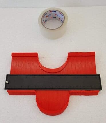 masine za plocice: Prodajem nov i kvalitetan alat / lenjir / šablon za prenos kontura / — 6