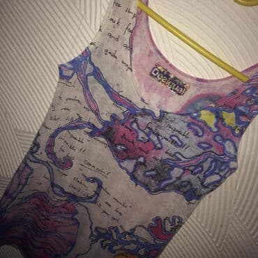 svecane pantalone i bluze: Original Desigual M Prelepa,divnog dezena. tunika/majca Orig Desigual — 6