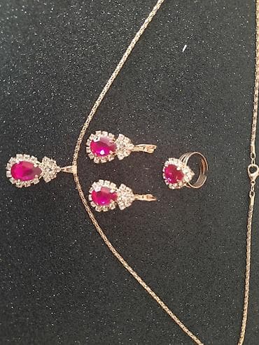 biserne ogrlice cena: Pozlaćen set. Prsten je podešavajući. Slanje poštom. - Postekspres - — 5