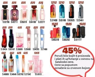 Ostalo: Uz svaku porudzbinu poklon 
ili uclanjenje — 1