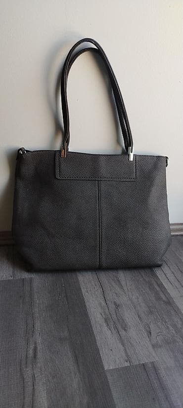 nine west torba za laptop: Elegantan tamno sivi ženski set torbi 2-u-1 (Eko-koža) Opis :Na — 1