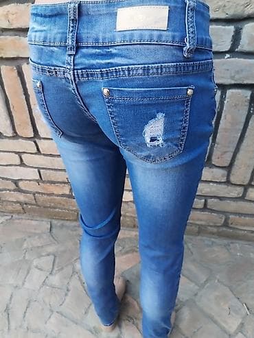 mona mala torba: Ženske farmerke – veličina S - Model: uske/skinny, nizak struk sa — 3