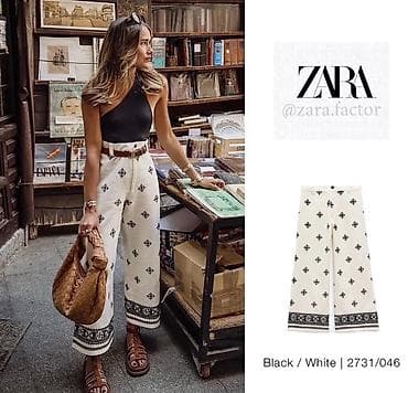 ZARA pantalone –2100 din
S M L
Boja: Black/White na lalafo.rs ZARA pantalone –2100 din
S M L
Boja: Black/White