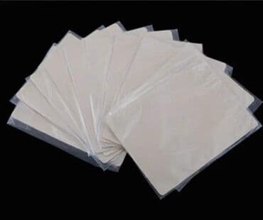 set sminke u koferu: Koza latex blanko za trajnu sminku ili tetoviranje Cena:500din/komad k — 2