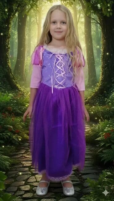 ljubicasta maca: **SUPER AKCIJA** **model 1** **ZLATOKOSA Rapanzel Rapunzel Tangled — 3