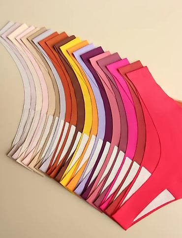 kockaste pantalone: Nevidljive laserski sečene ženske gaćice – bešavne tangice/brief — 4