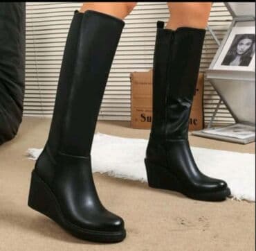 Oxfords: High boots, 41 — 9