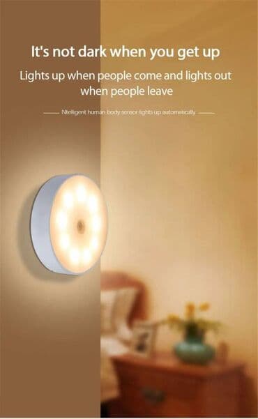 komode sa ogledalom za spavacu sobu: Wall lamp, color - White, New — 3