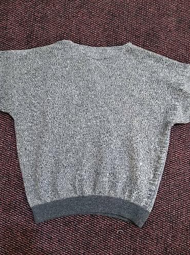 dzemper rolka: Džemper, Benetton, bоја - Siva, Vuna — 7