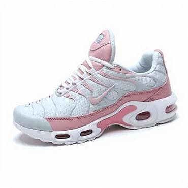 duboke zimske patike: Nike Air Max Plus (TN) patike – bela/roze - Ikonični Air Max Plus — 1