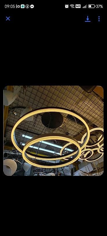 LED viseća plafonska lampa – prstenasti dizajn, 3 kružna svetleća at lalafo.rs LED viseća plafonska lampa – prstenasti dizajn, 3 kružna svetleća