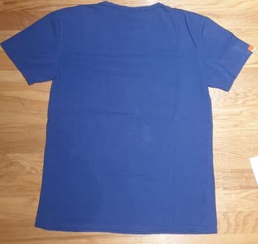zimske jakne c a: SuperDry - super dry kraljevsko plava muška majica. Piše xl velicina — 3