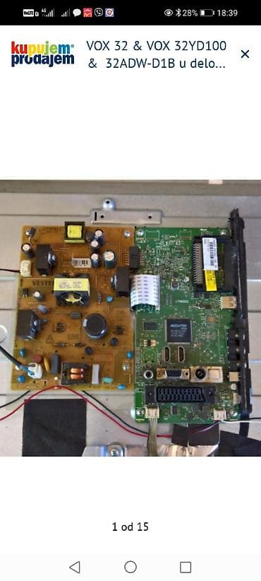 daljinski za tv sharp aquos: VOX 32” televizori – delovi Dostupni delovi za modele: - VOX 32YD100 — 2