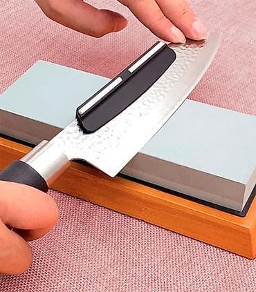 nozevi za prekrupace: Nov fiksator ugla za oštrenje noža na kamenu koji održava stalan ugao — 8