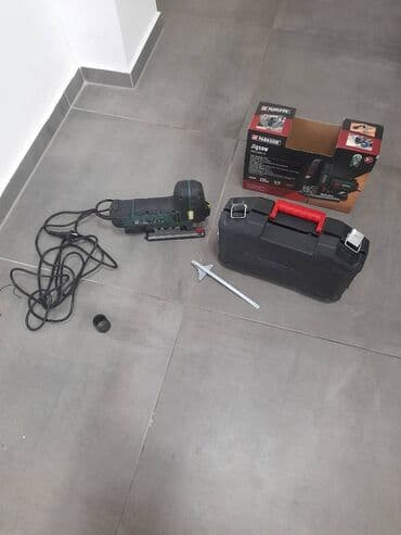 Električne ubodne testere: Nova samo probana kupljena u lidlu parkside 800w za sečenje drveta — 1