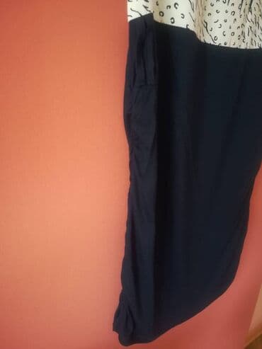 Women's Clothing: NOVA, jednom obučena pamučna teget haljina za svaku priliku. U gornjem — 3
