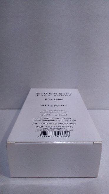 seastar blue: GIVENCHY BLUE LABEL EDT 50ML TSTR | Givenchy Blue Label edt 50ml — 5