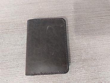 Kožni minimalistički novčanik/karticaš - Ručno rađen od prirodne