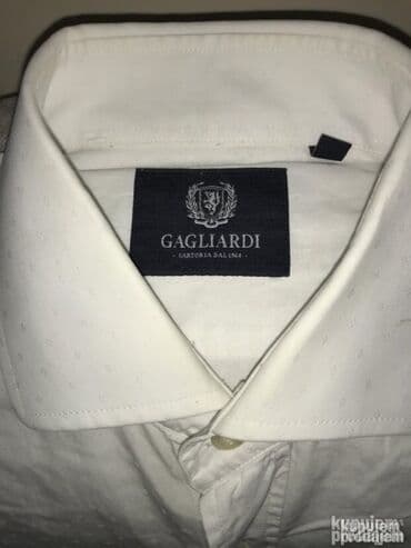 Original GAGLIARDI kosulja 41 SLKM FIT 100% cotton Ramena 47cm na lalafo.rs — 2 Original GAGLIARDI kosulja 41 SLKM FIT 100% cotton Ramena 47cm — 2