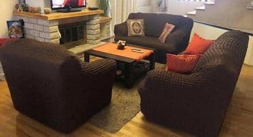 polovni dvosed: Prekrivači za trosed,dvosed i fotelju bez karnera️ — 2