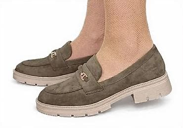 vrste čipke za haljine: Ženske mokasine sa debljim đonom - Model: klasične mokasine sa — 1