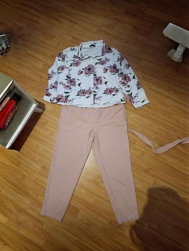 Women's Sweatsuits: Dvodijelni ženski komplet – košulja i pantalone - Gornji dio: košulja — 1