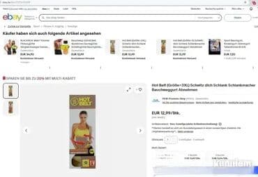 cena dukata u srbiji: #2202 Pojas za mršavljenje HOT BELT Germany; Materijal: NEOTEX; — 4