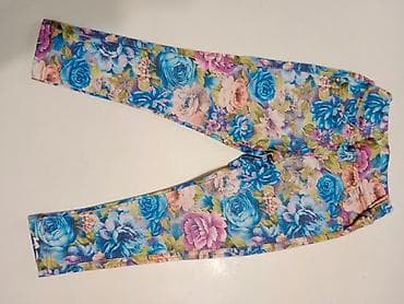 devojcice slike: Pantalone za devojčice
Veličina 4 
Cvetni dezen udobne — 4