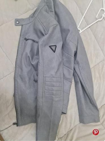 Kožna jakna Imitacija kože, L, Guess, bоја - Siva