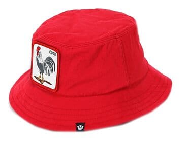 Hats: M (57), Cotton, color - Red — 8