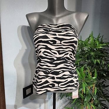 Top majica vel.M-L nova - Model: bandeau/strapless - Kroj: slim fit