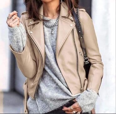 zenske jakne od vestacke koze: Jakna
S M L
2800 din — 3