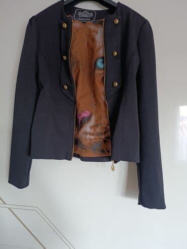 stradivarius sako haljina: S (EU 36), Polyester, Print — 1