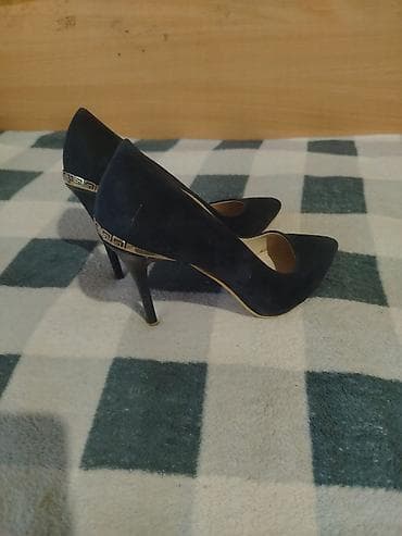 obuća za zimu: Elegantne ženske salonke na štiklu - Model: klasične salonke sa — 1