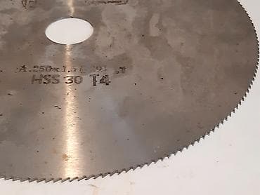 Kruzna testera za metal precnika 250mm, debljine 1,5mm, rupa 32mm