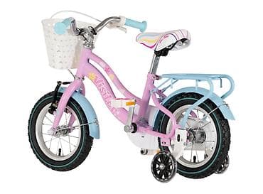 lanac za bicikl: Bicikl kids Visitor Pearl 12" 8" V-brake kontra 95–115 cm (12") – roze — 3