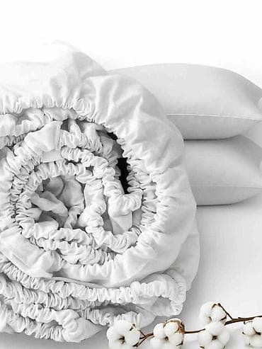 Metraža: Pamučni turski čaršavi sa lastežem 220x240 Cena 1750 din komad💚 ✴️Od — 3