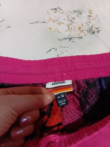 Sweatpants: Ellesse, Stripes, color - Pink — 2