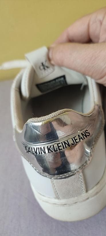 puma disk patike: Calvin Klein, 38, bоја - Bela — 5