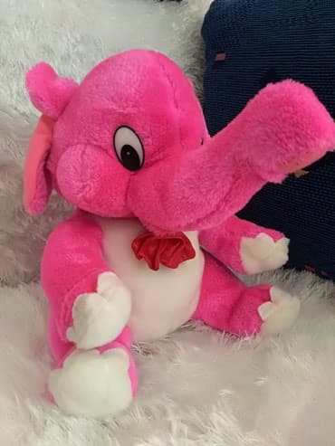 bele helanke za bebe: Veliki plisani slonic. Nista lepse od mekanog drugara! Potpuno ocuvan — 2
