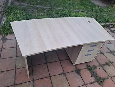 aleksandro namestaj: Kao nov radni sto sa fiokarom na točkićima - Materijal — 1