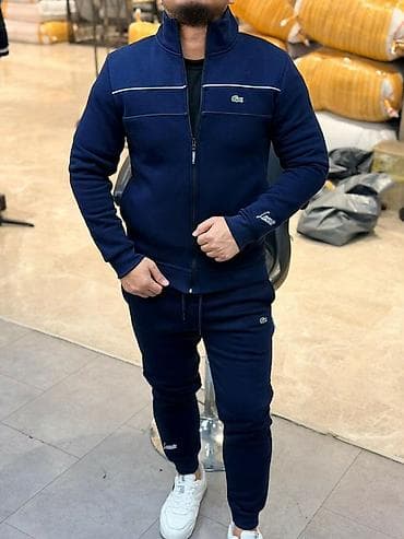 ski pantalone l: Komplet, M, Nike, bоја - Crna, Pamuk — 4