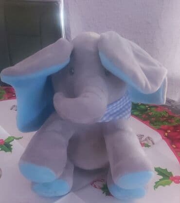 plišana haljina: Plišana igračka – slonče - Materijal: mekan, baršunast pliš prijatan — 1