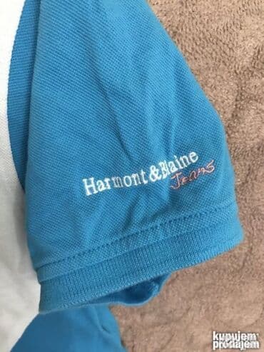 Venčanice i aksesoari: Original Harmont &Blaine majica M 100% extra fine cotton Ramena — 4