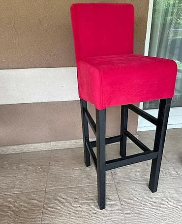 Komode: Barske stolice sa naslonom – ručno tapacirane - Konstrukcija: masivno — 7