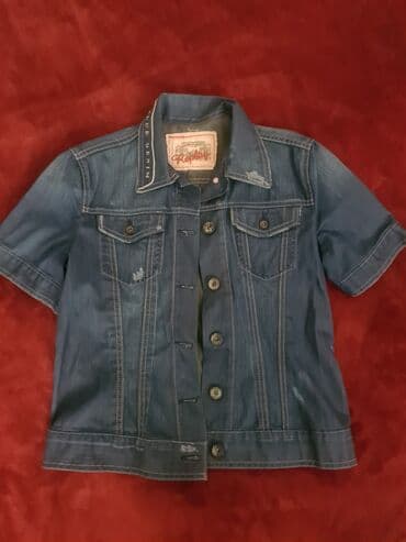 Replay kratka teksas jakna, veličina L. - Model: kratki rukavi