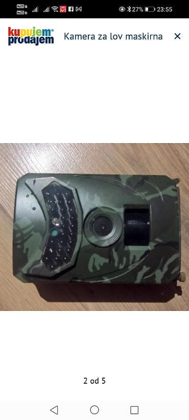 skener i stampac: Maskirna kamera za lov / „trail” kamera - Kućište u maskirnoj šari — 2