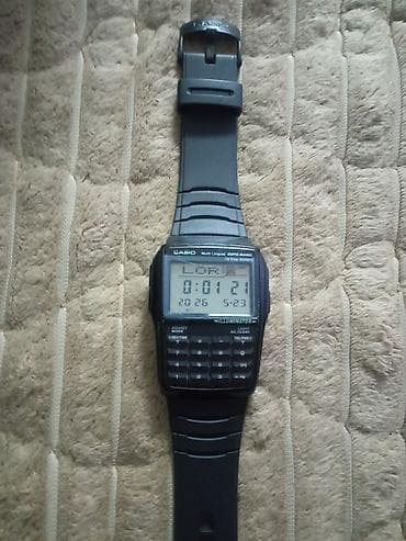 prada muski: Casio ručni digitalni sat sa kalkulatorom (Data Bank) - Model iz — 3