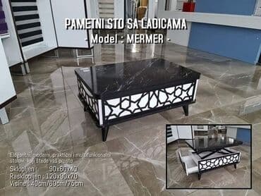 polovni trpezarijski stolovi iz uvoza крагујевац: PAMETNI SKLOPIVI KLUB STO - 25000 RSD Elegantni, moderni, praktični i — 10