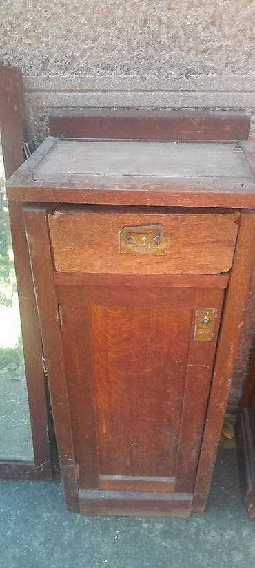 komode za tv ikea: Drvene noćne komode – set od 2 komada + 2 ogledala u drvenim ramovima — 8